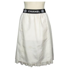 Chanel silk skirt spring 2006