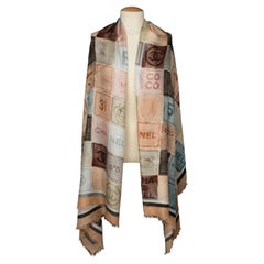 Chanel silk stole