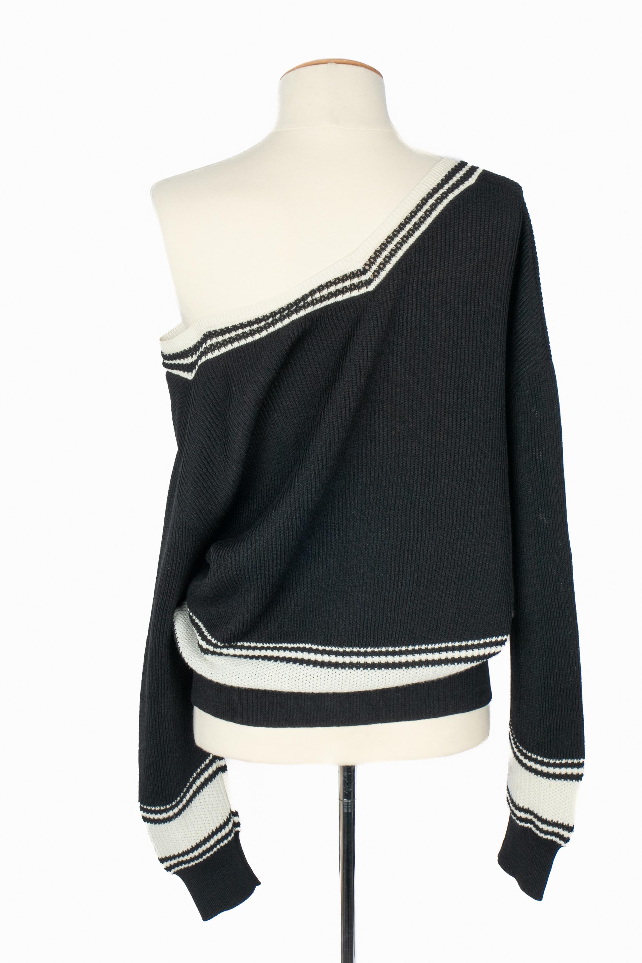 Chanel silk sweater im Angebot 1