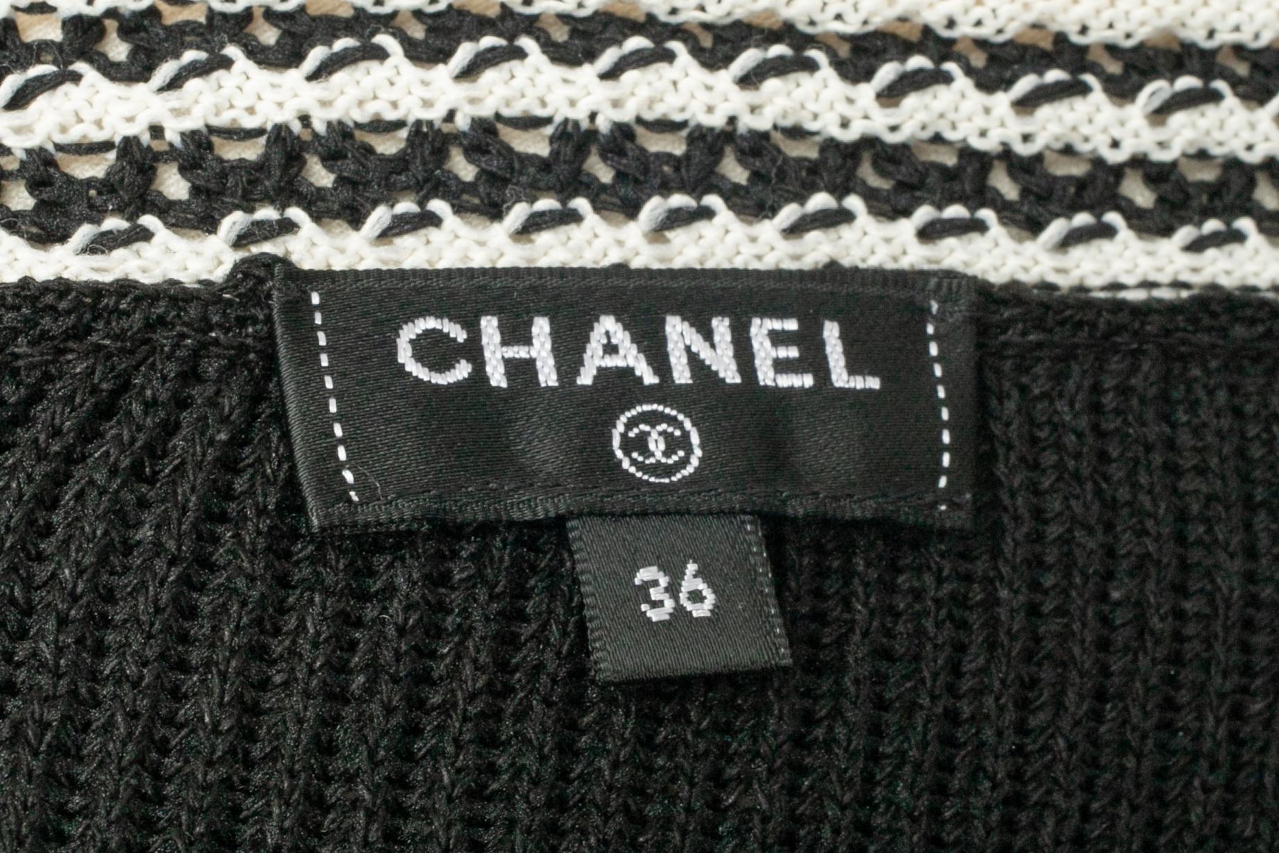 Chanel silk sweater im Angebot 3