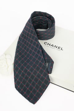 Cravatta di seta Chanel