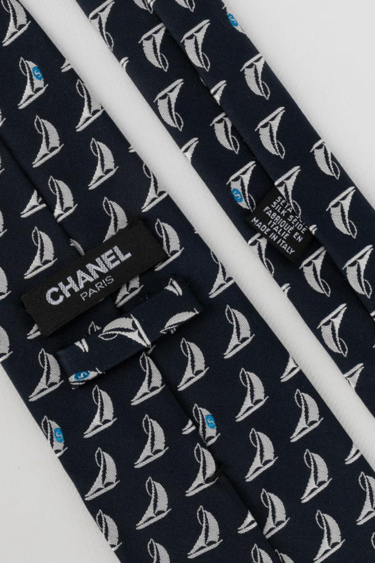 Chanel Silk Tie 1