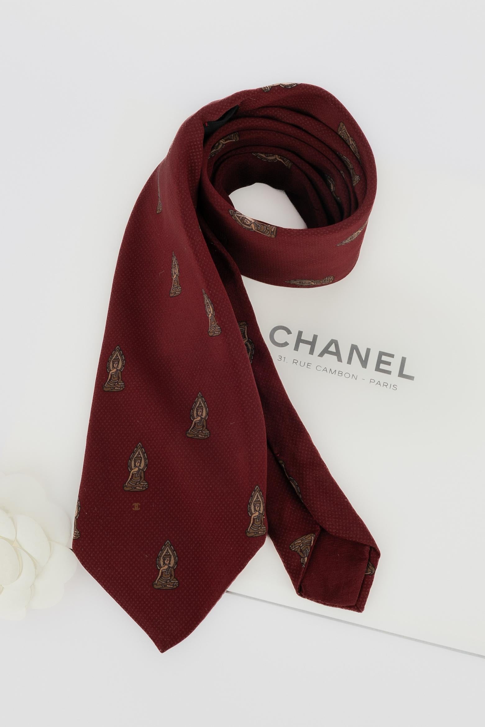 Chanel Seidenkrawatte