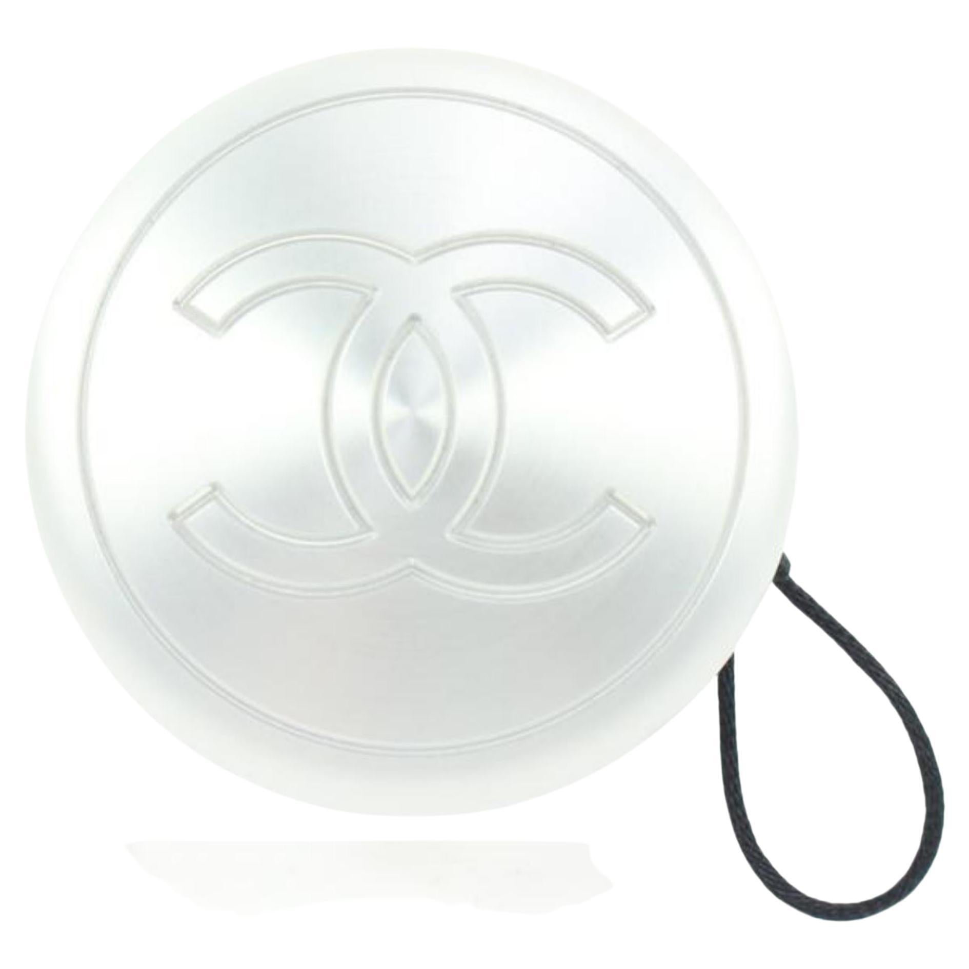 Chanel Silver 2022 Ultra Rare Cc Logo Yo-yo Toy Game 31c33 For Sale at  1stDibs