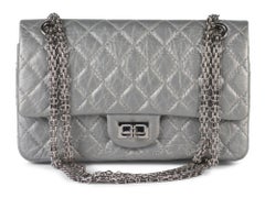 Chanel Silver 2.55 Reissue Flap Bag