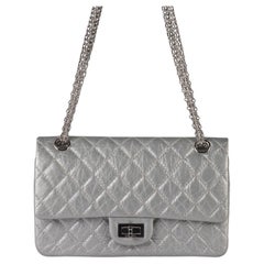 Chanel Silver 2.55 Reissue Flap Bag