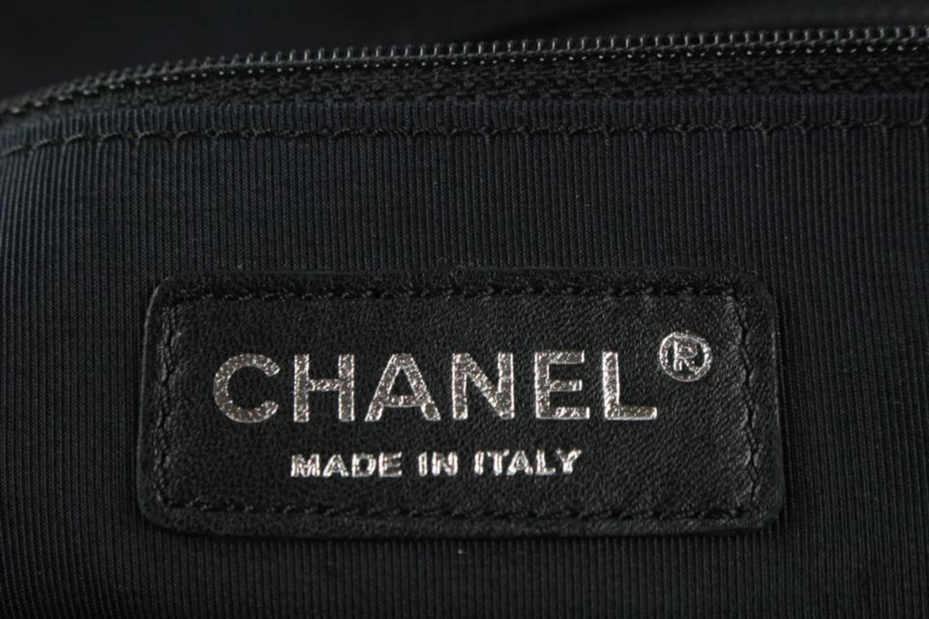 Chanel Silver 31 Rue Cambon CC Coco Graphic 2way Hobo Bag 115c18 2