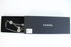 Chanel Silver A16s Cc Charm Necklace 2way 4ccty71417 Belt