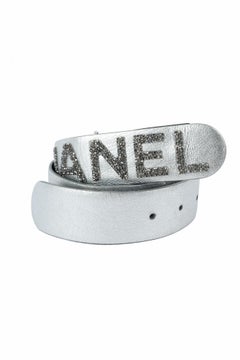 Ceinture en argent de Chanel