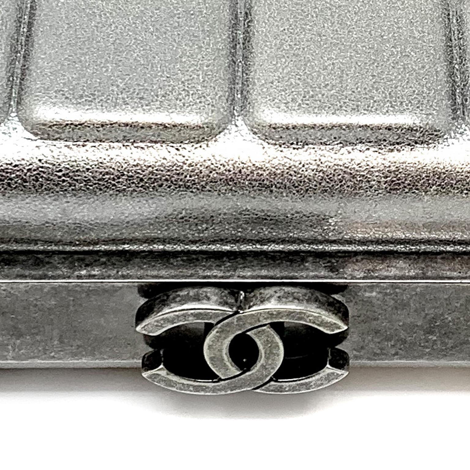 Argent Chanel Silver Box Bag