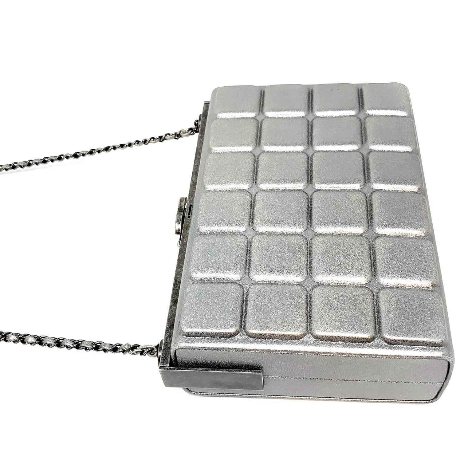 Chanel Silver Box Bag 2