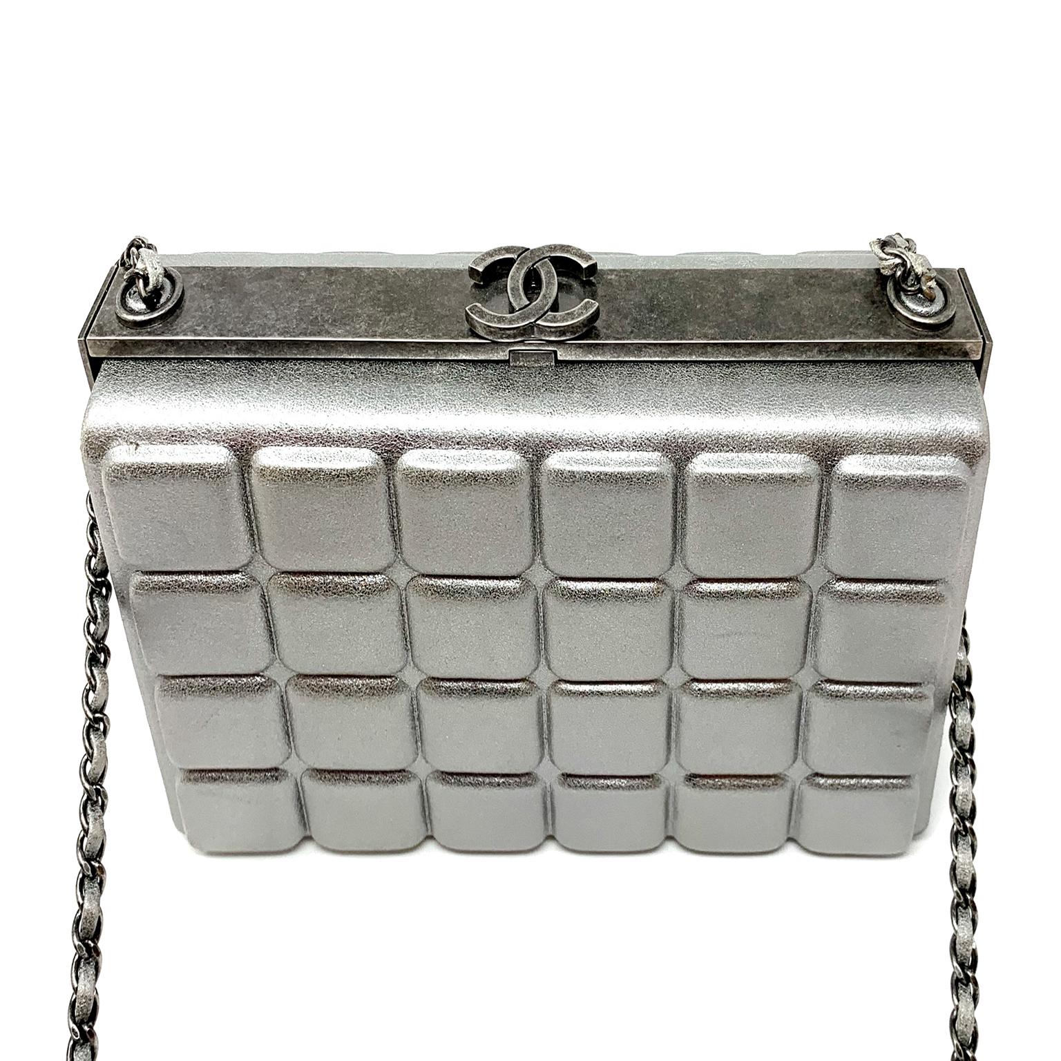 Chanel Silver Box Bag 3