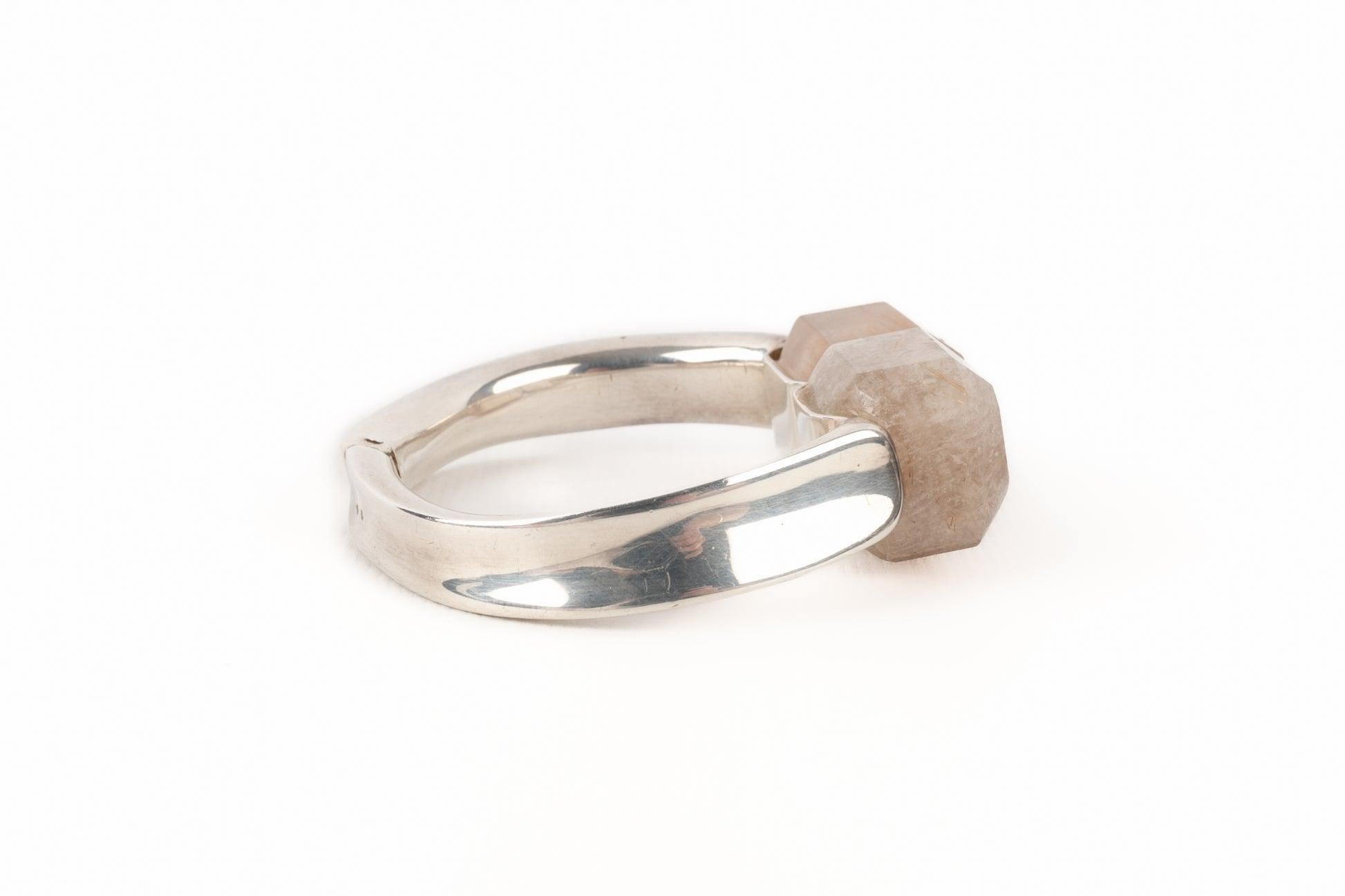 Bracelet en argent de Chanel, années 1980 2