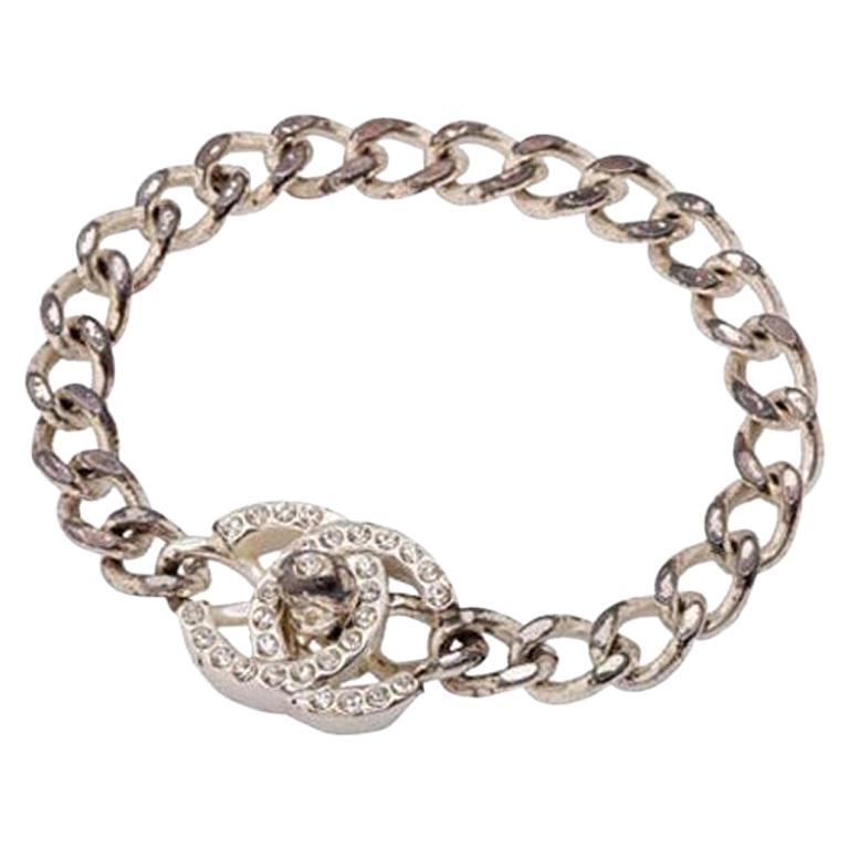 Chanel Silver Bracelet For Sale