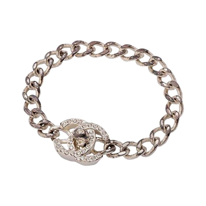 Chanel Silver Bracelet For Sale