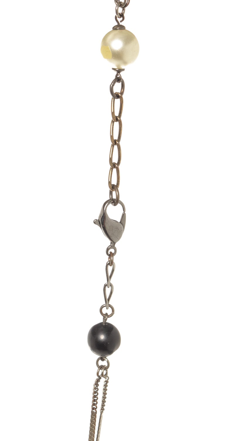 Chan Sutt Pearl Ally Necklace - Silver main image 1