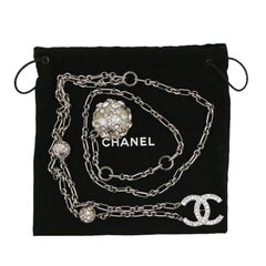 Chanel Silver Finish Chain Belt
