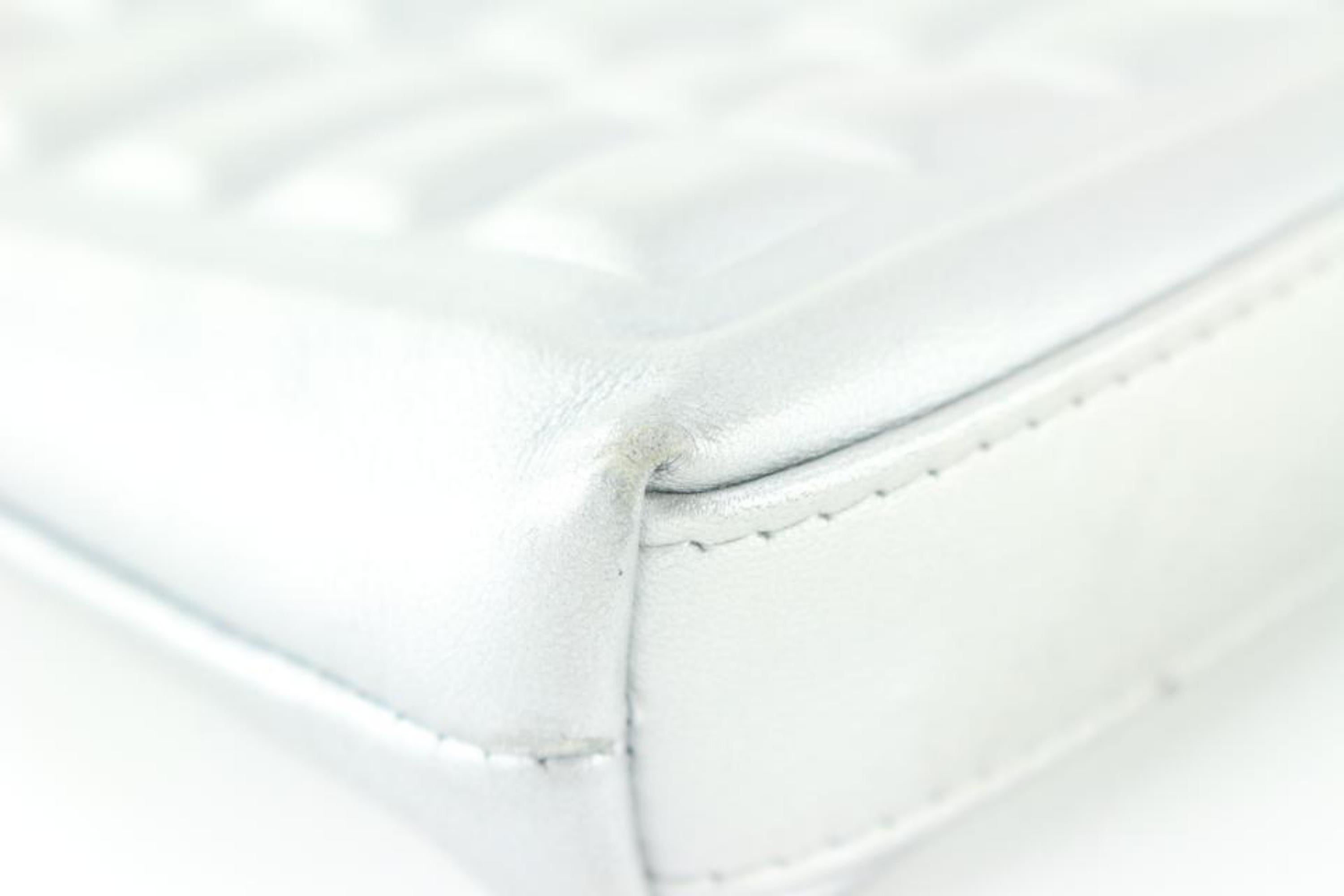 Chanel Silver Keyboard Clutch 1C1027 8