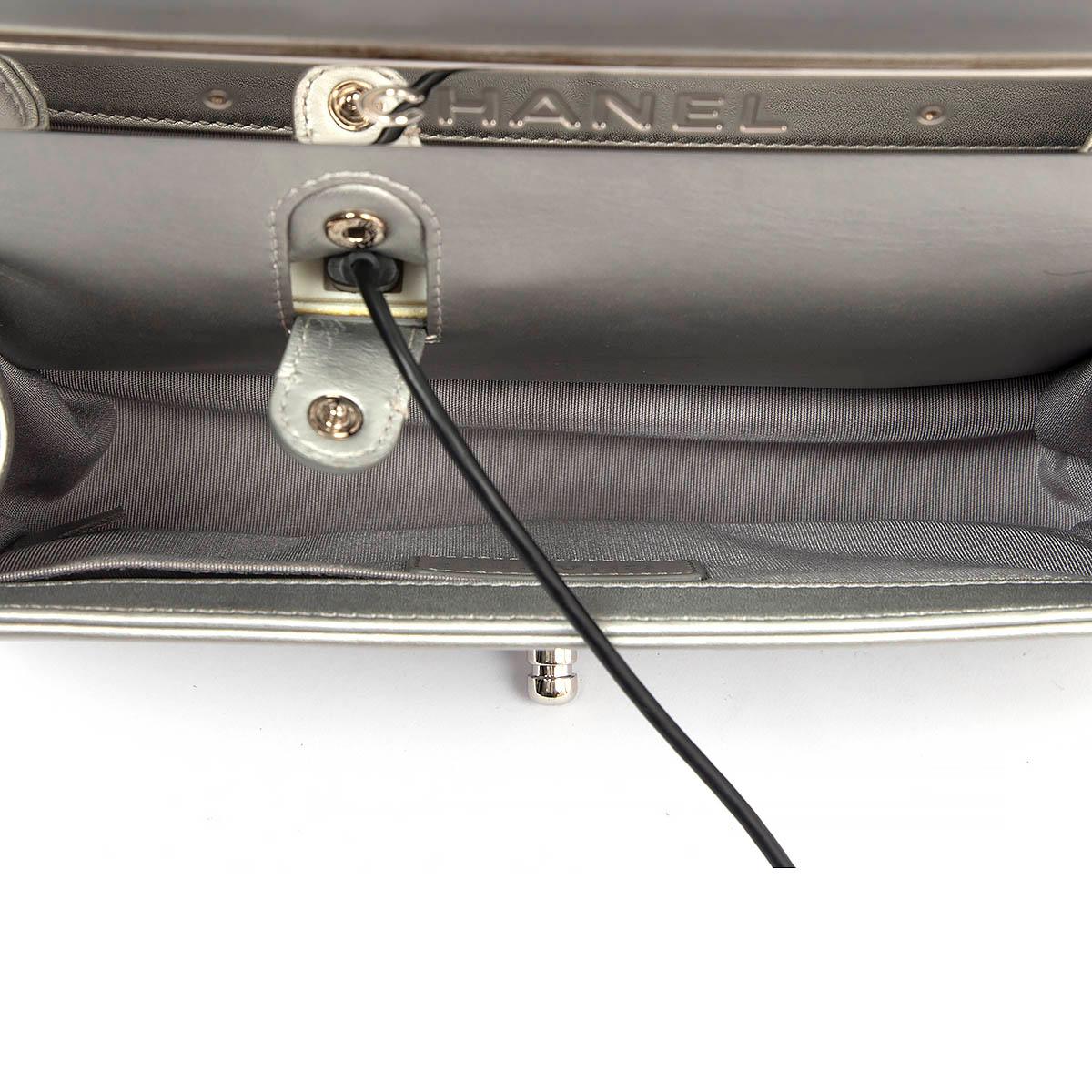 chanel silver bag 2017