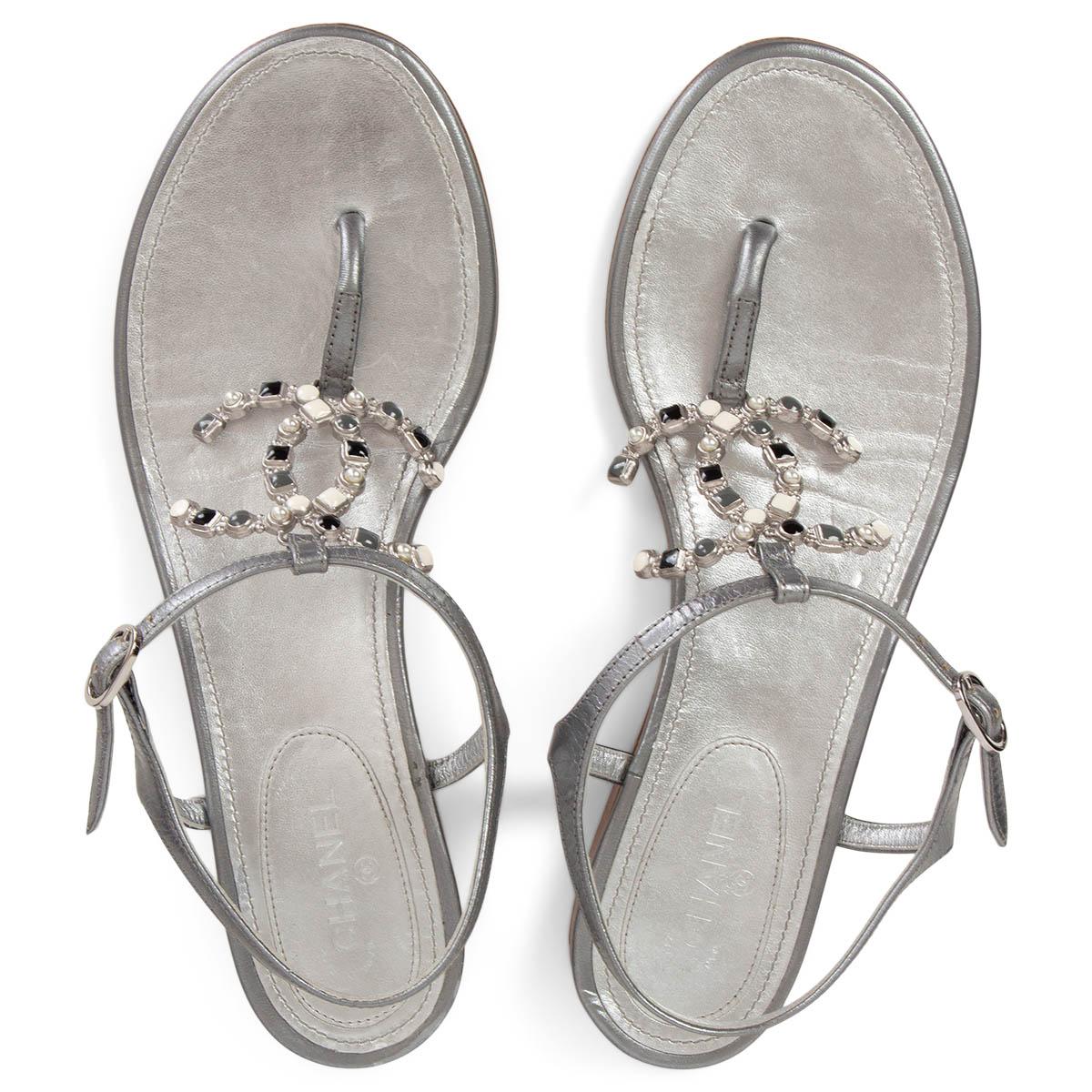 Chanel flat sandals 2019 cheap