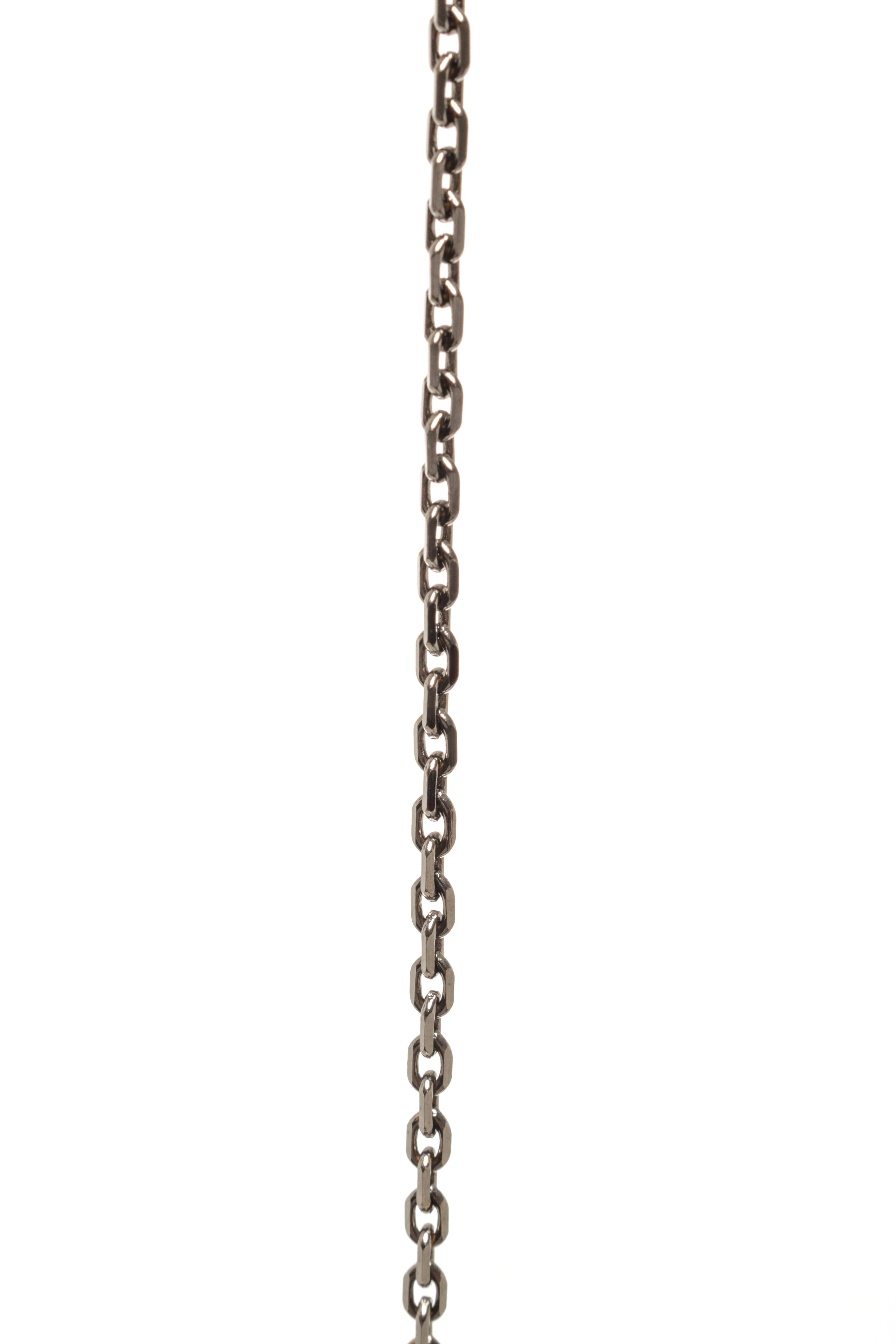 Women's Chanel Silver Mademoiselle Necklace For Sale