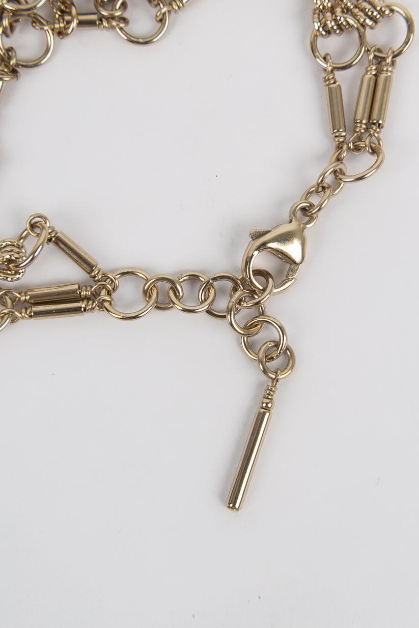 Artist Chanel Silver Metal Bracelet Défilé