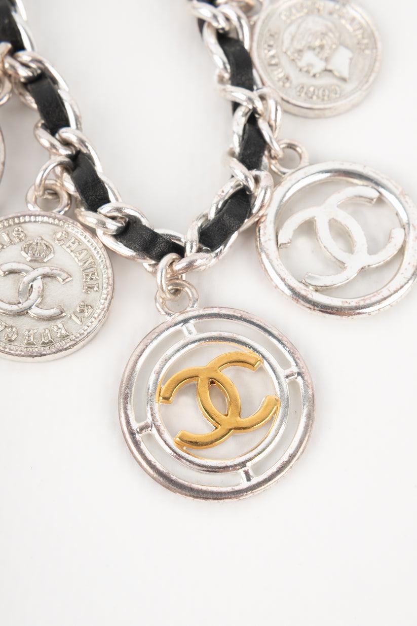 Chanel Silver Metal Charm Bracelet, 1996 1