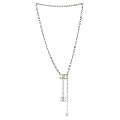 Chanel Gold CC Pendant Necklace Golden Metal Gold-plated ref.951512 - Joli  Closet