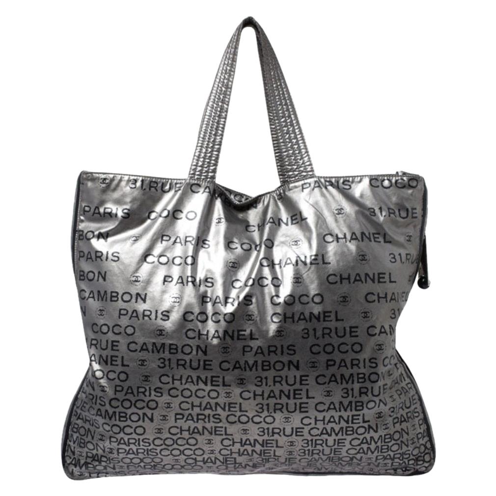 Chanel Tote 403389, Milla Medium Two Way Bag Blau Leder