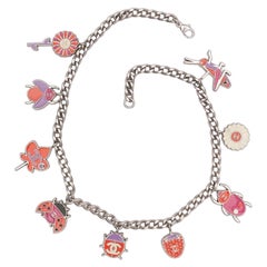 Chanel Silver Plated Necklace, Spring 2004