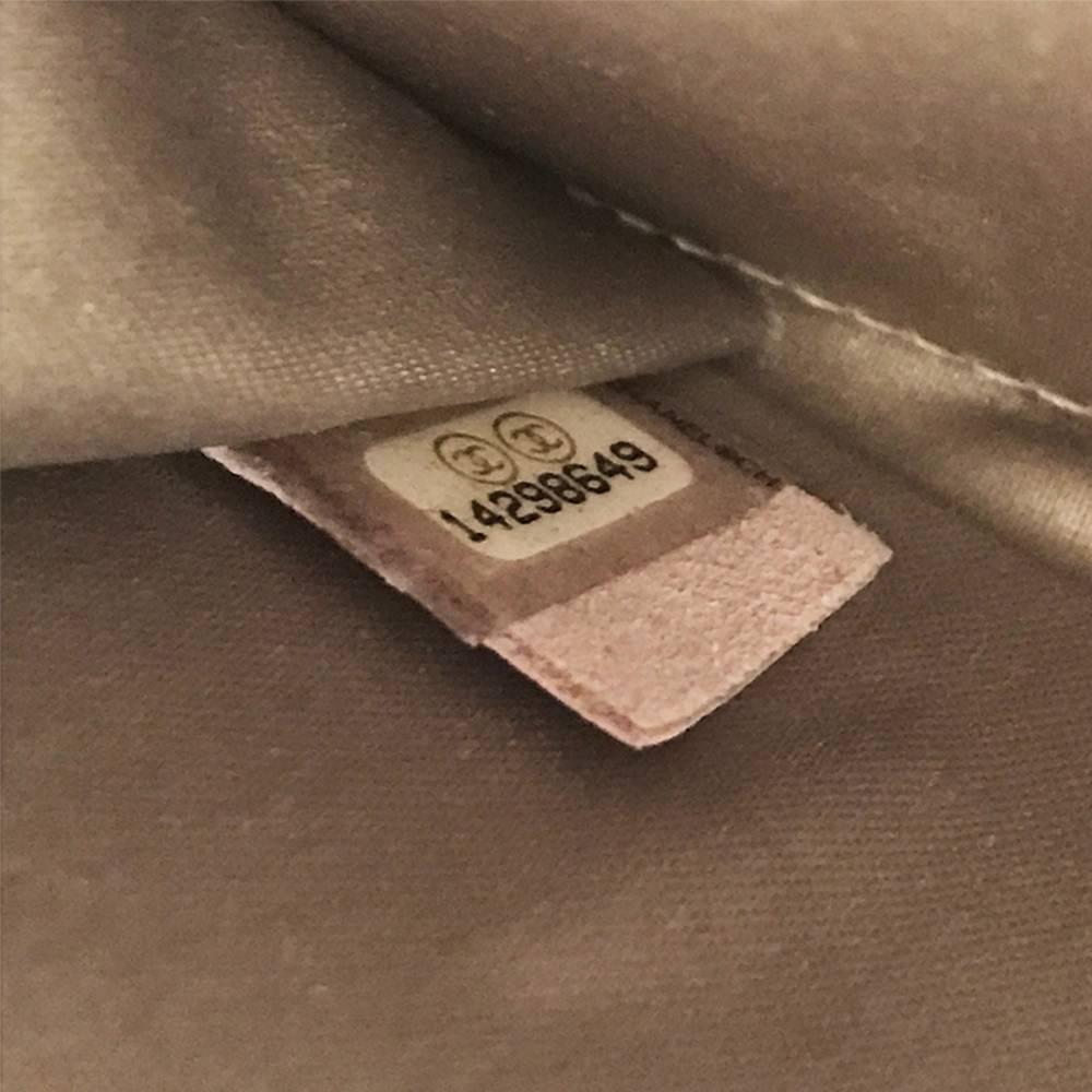 Chanel Silver Quilted Bag 3
