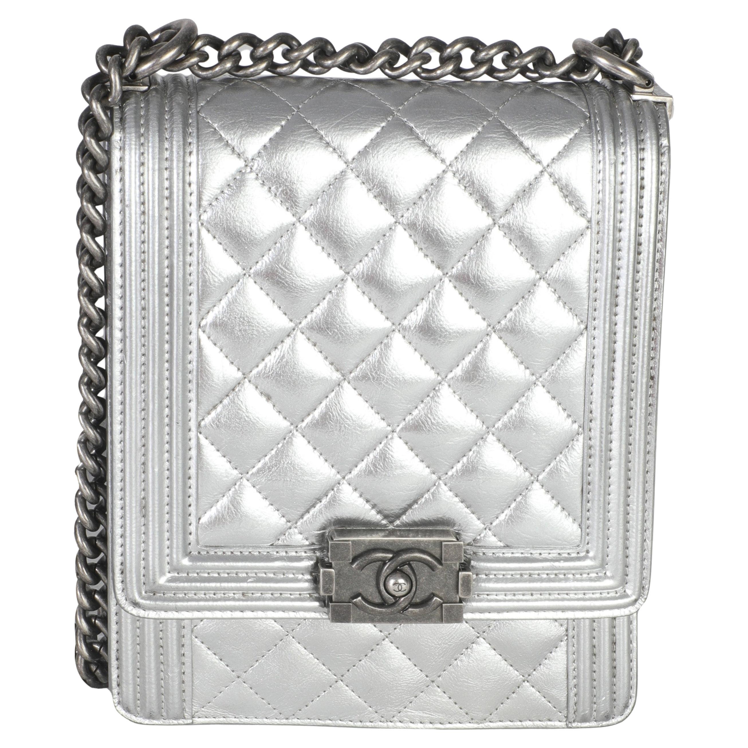 Do Chanel bags have silver hardware?