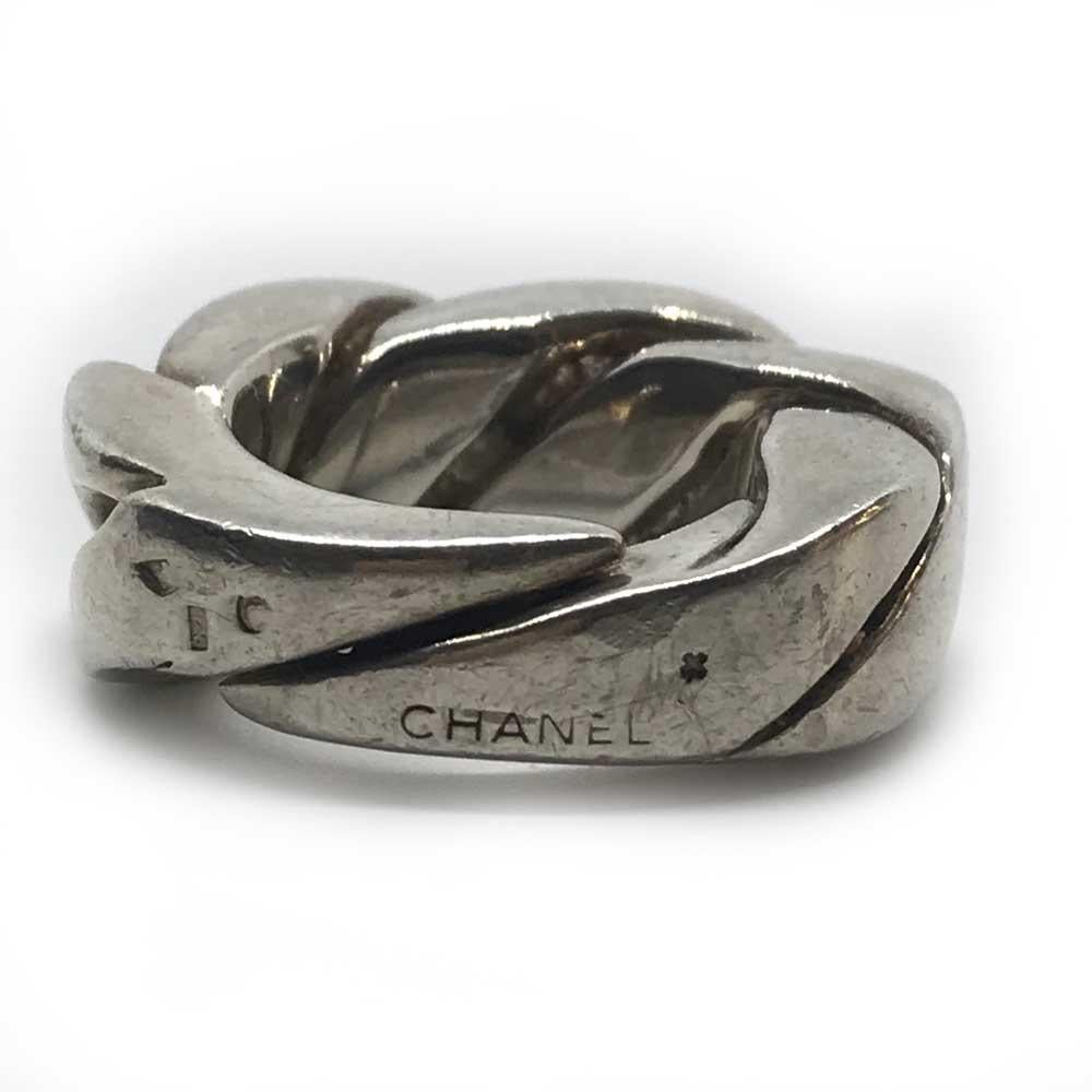 CHANEL Silver Ring In Excellent Condition In Paris, FR