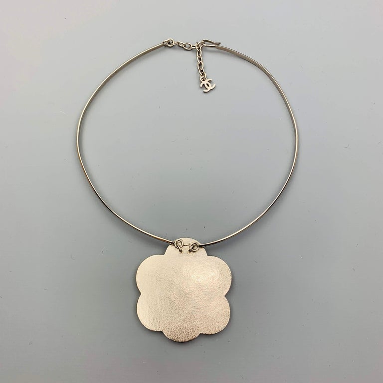 chanel camellia choker