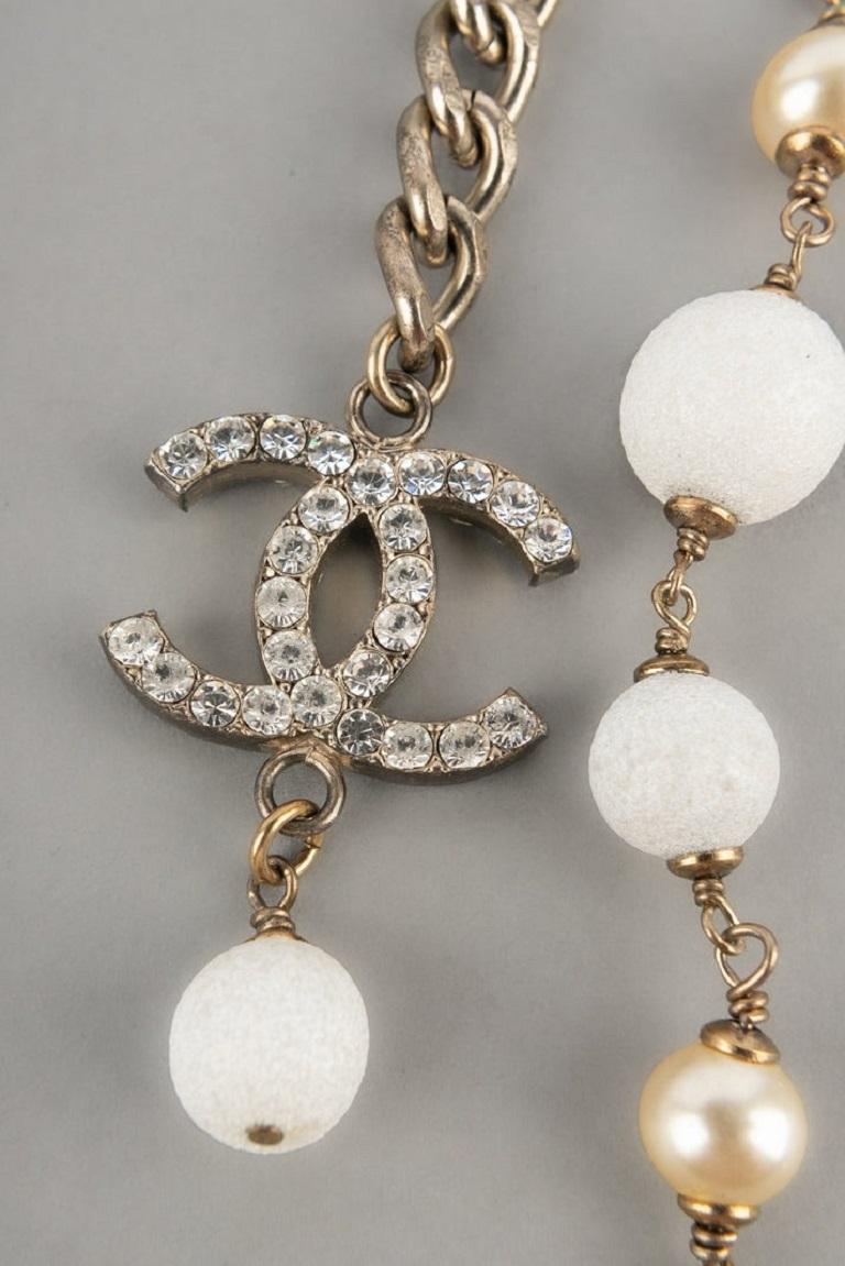 Chanel Silvery Metal Camellia Belt, 2005 7
