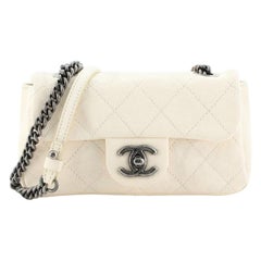 Chanel Simply CC Flap Bag Quilted Caviar Mini