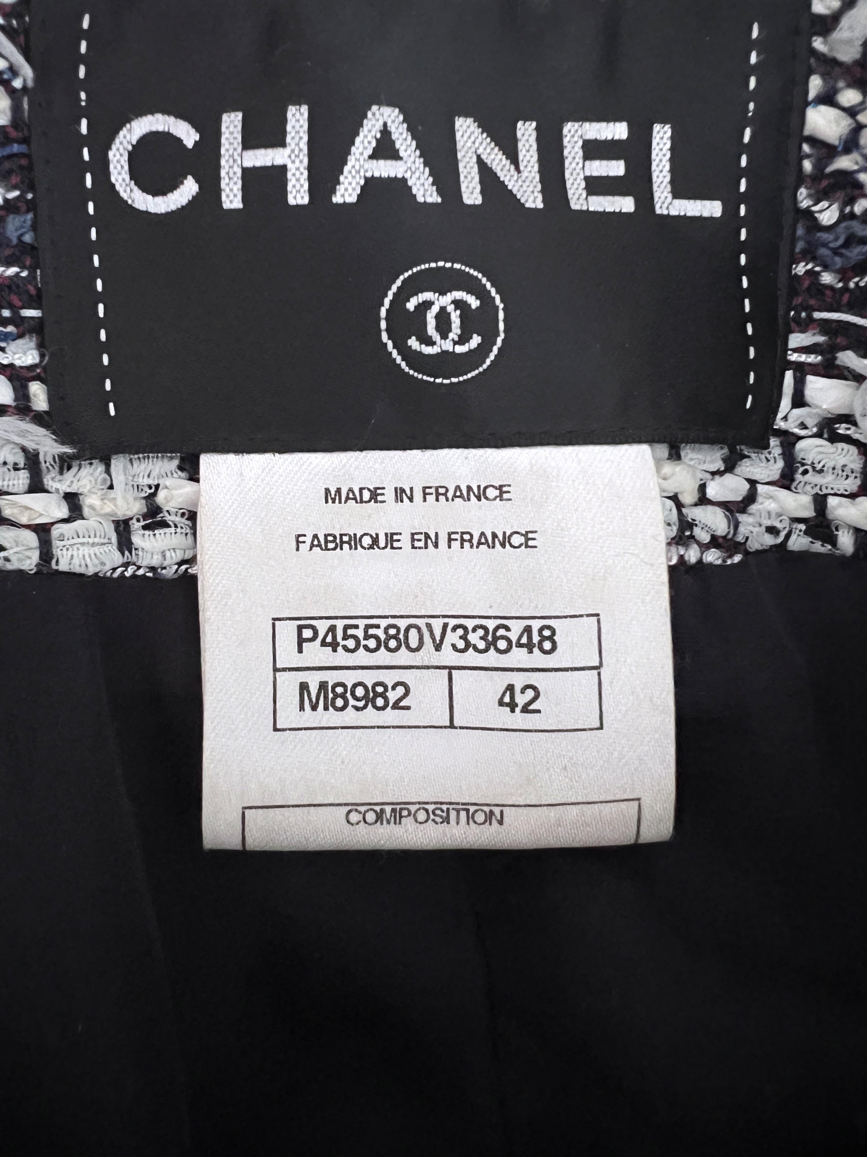 Chanel Singapore Collection Ribbon Tweed Jacket  7