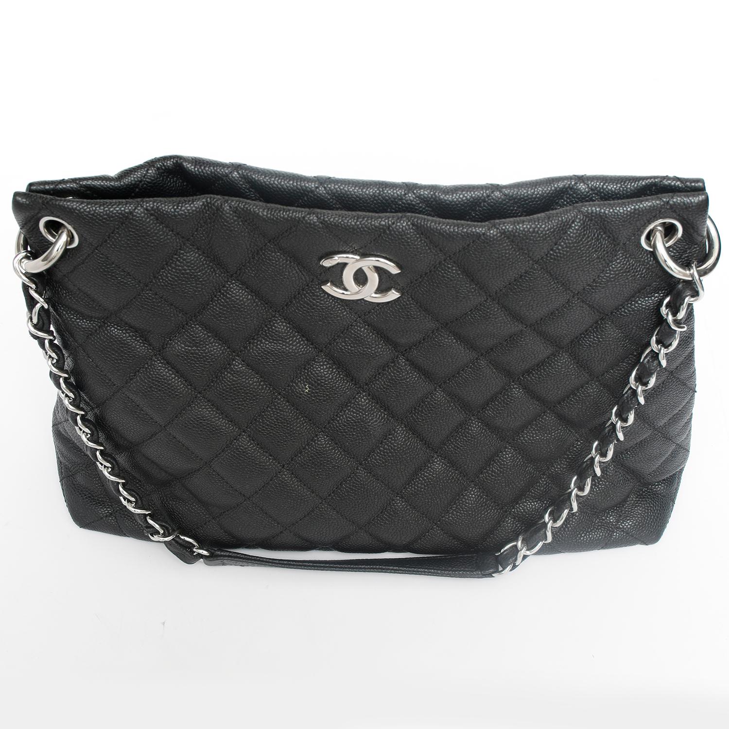Chanel Single Strap Limited Edition Easy Caviar Grand Shop Zip Bag 5