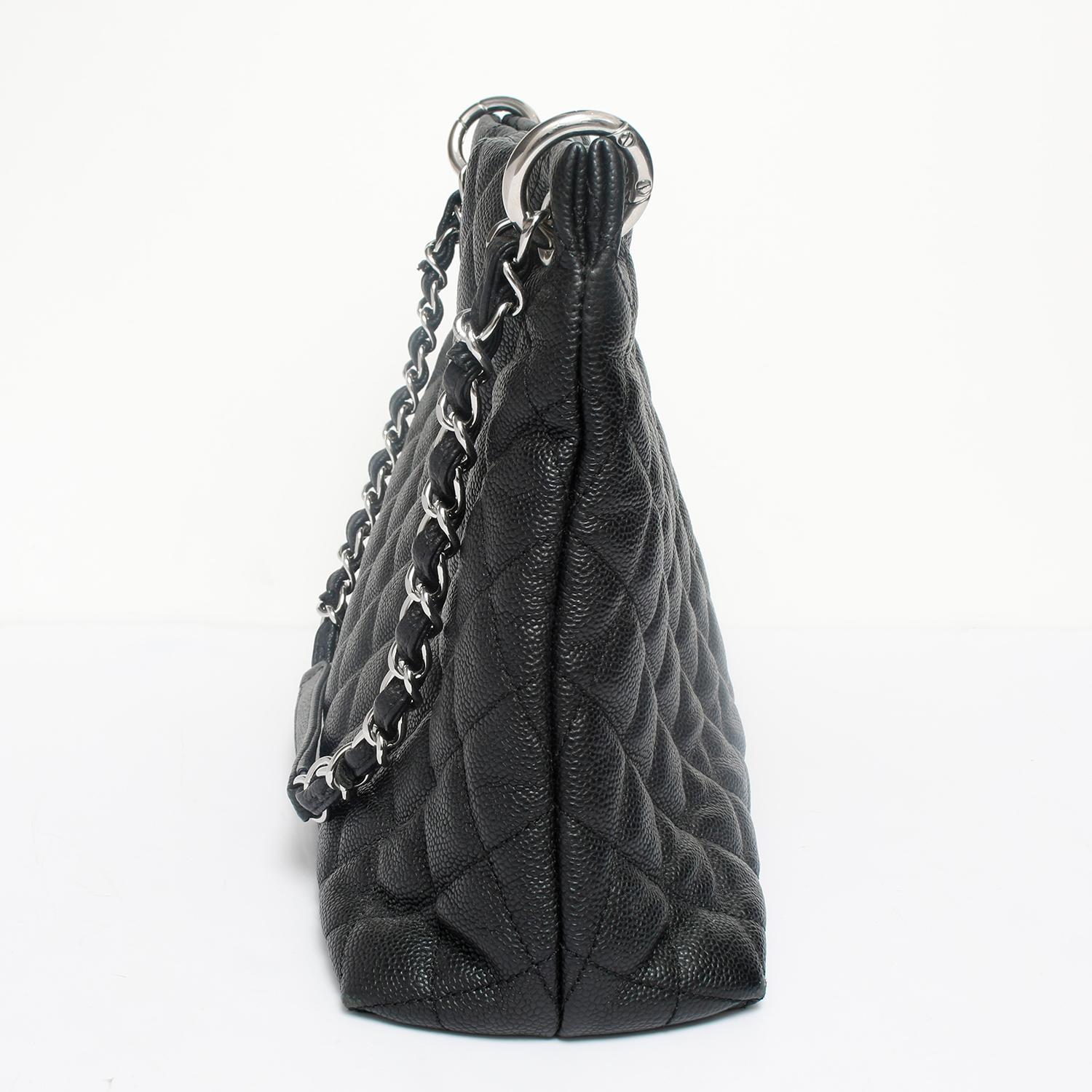 Women's Chanel Single Strap Limited Edition Easy Caviar Grand Shop Zip Bag