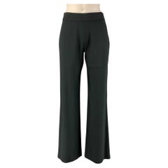 Chanel Silk Pants - 72 For Sale on 1stDibs