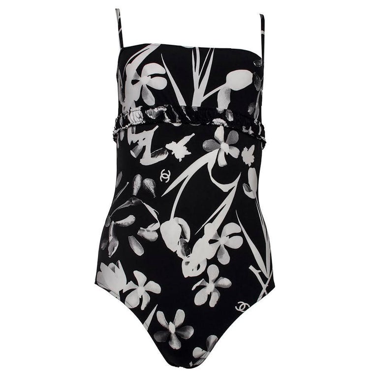 CHANEL Swimsuit at 1stDibs  chanel bathing suit, chanel swimsuit white, chanel  bathing suit one piece