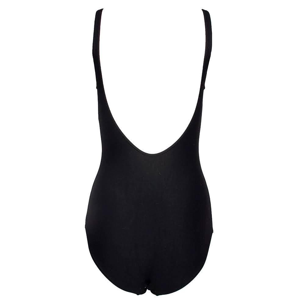 Maillot de bain noir Chanel Taille 40 en vente 1