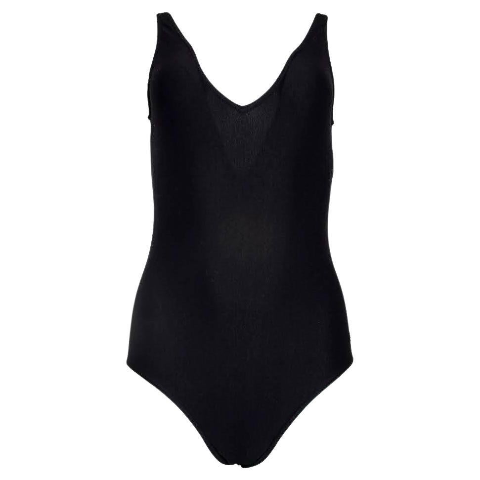 Maillot de bain noir Chanel Taille 40