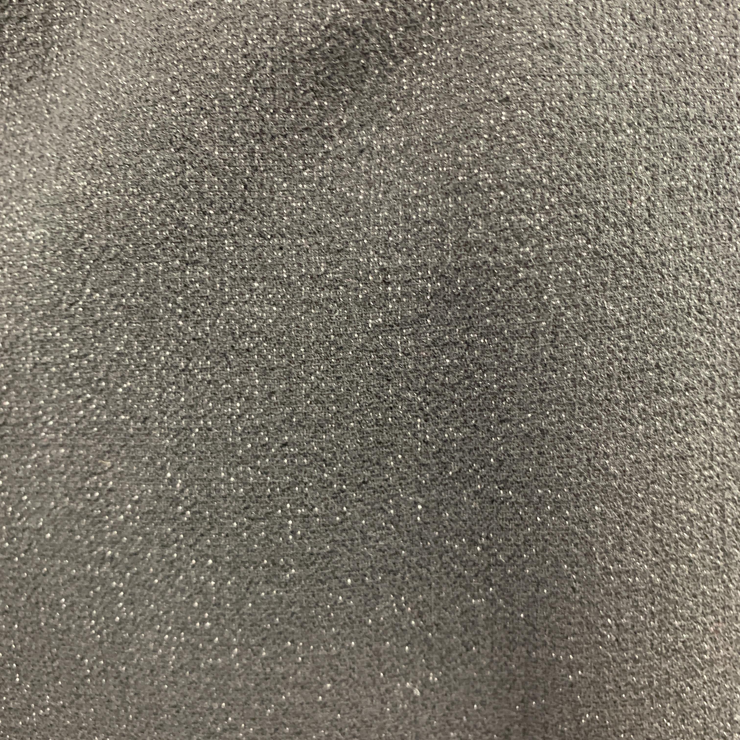 Women's CHANEL Size L Black Sparkle Wool Pencil Skirt
