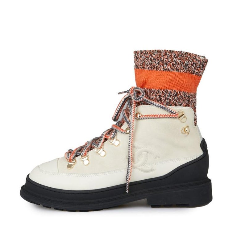 Chanel Ski Boots Size 40 For Sale at 1stDibs