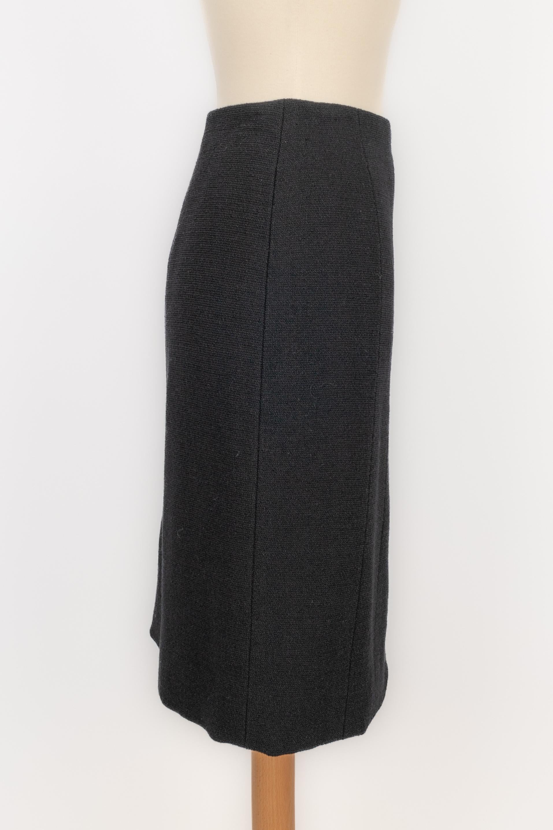 Falda Chanel 1994 Negro en venta