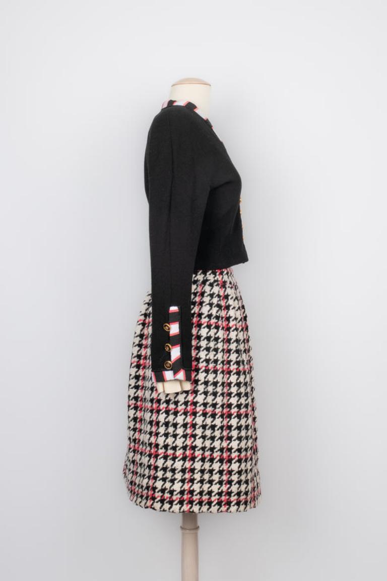 Women's Chanel Skirt Suit Haute Couture, circa 1987-1988 For Sale