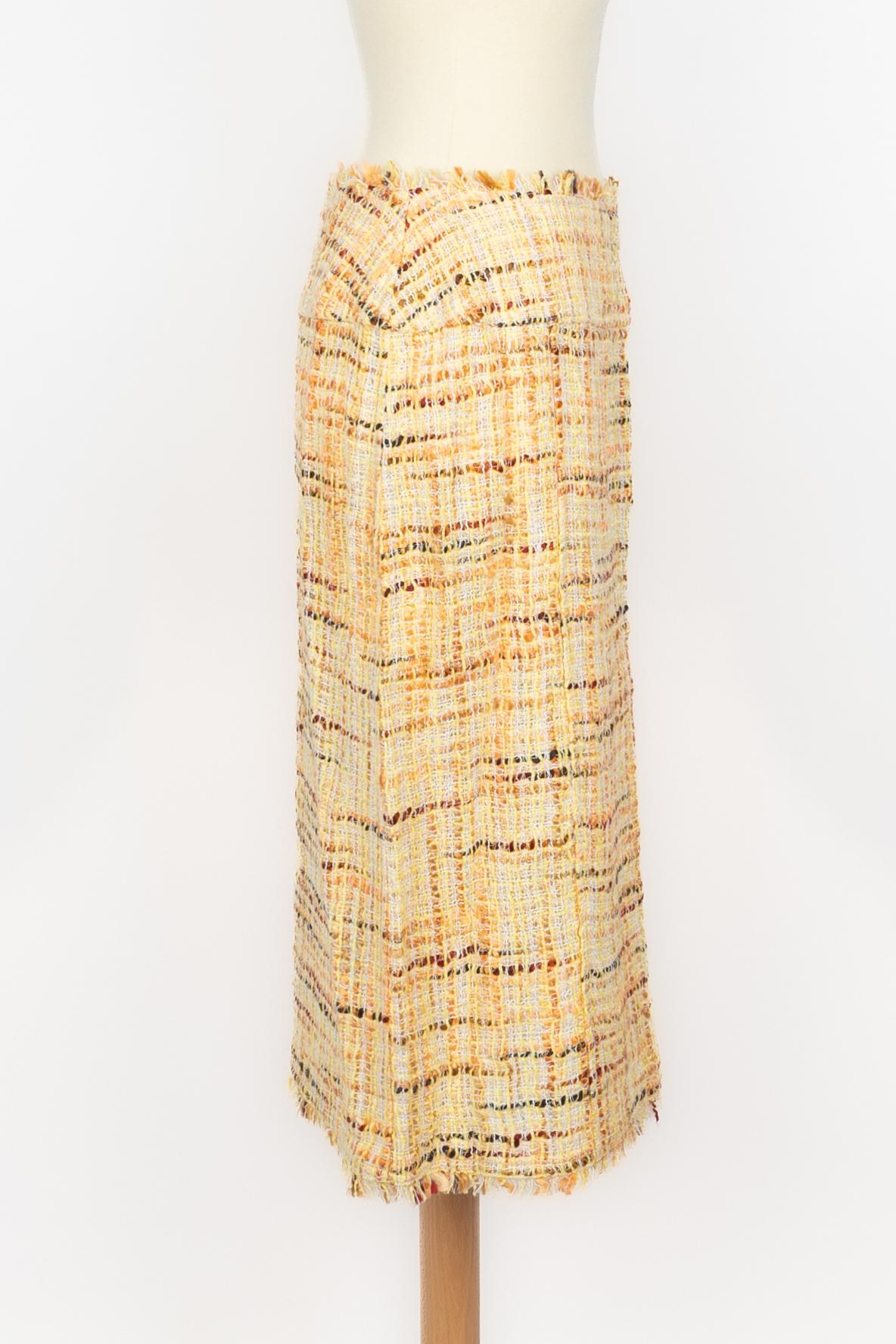 Traje Chanel Verano 1998 Naranja en venta