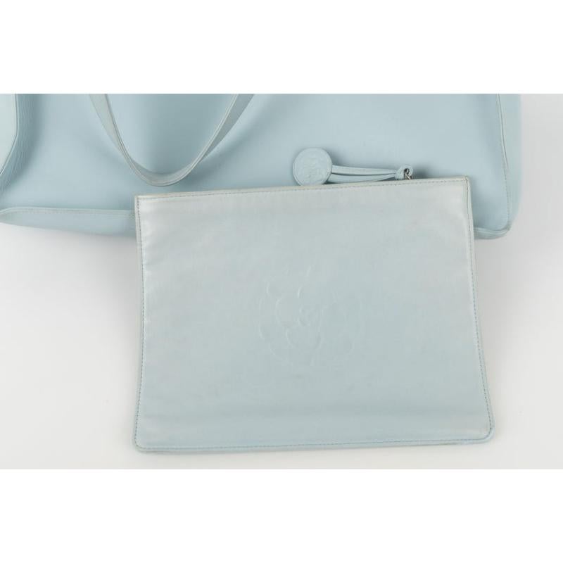 Chanel Sky-blue Leather Bag, 1997/1999 For Sale 5