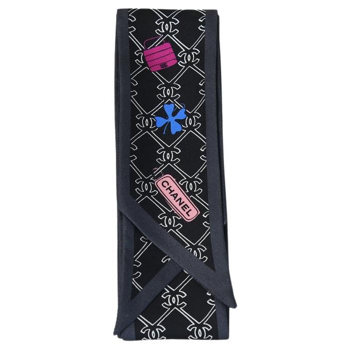 Chanel Slim Bandeau Schwarz Mehrfarbig im Angebot